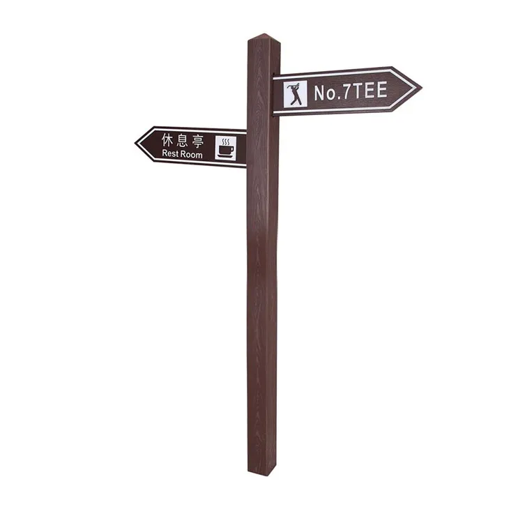 HDPE Golf Post yo'nalishi belgisi